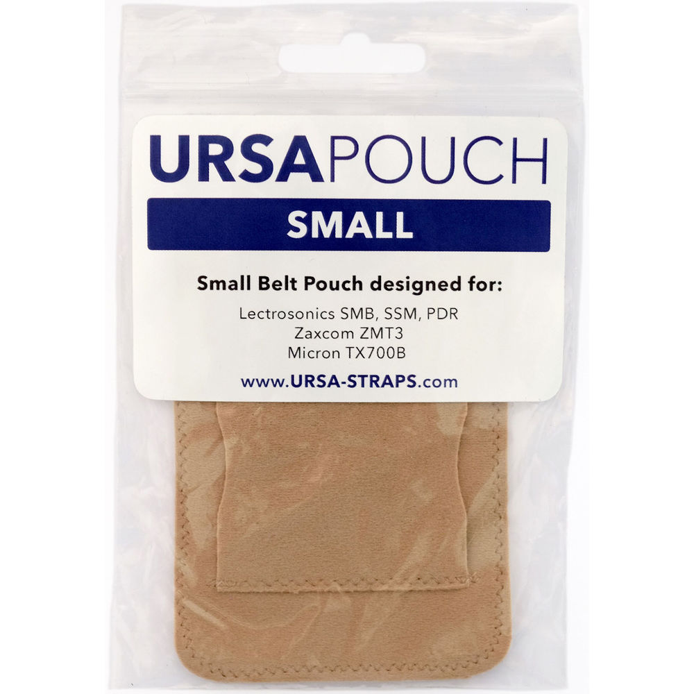 Remote Audio URSA Pouch for Wireless Transmitters (Small, Beige)
