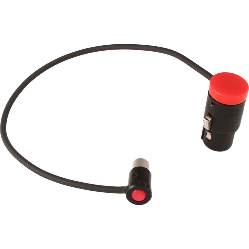 Cable Techniques CT-LP-LT-10R XLR 3-Pin Female to TA5F Cable for Lectrosonics SM Transmitters (10", Red Caps)