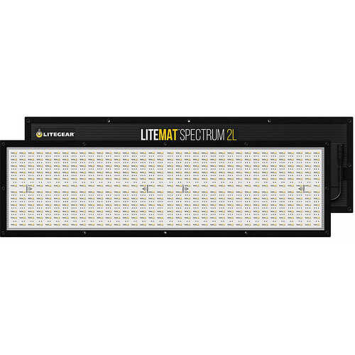 Litegear LiteMat Spectrum 2L RGB LED Light Panel (Bare-Ends Power Cable)