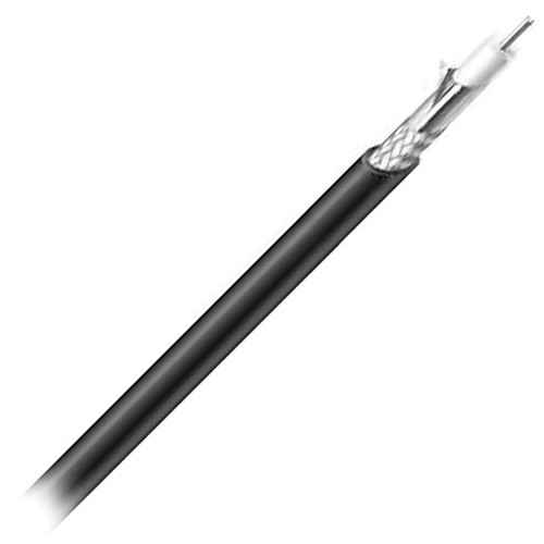 Canare L-7CHD Super Low-Loss Coaxial Cable (656.17', Black)