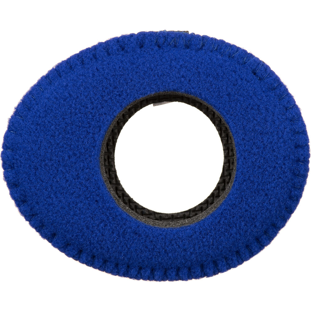 Bluestar Oval Small Viewfinder Eyecushion (Fleece, Blue)
