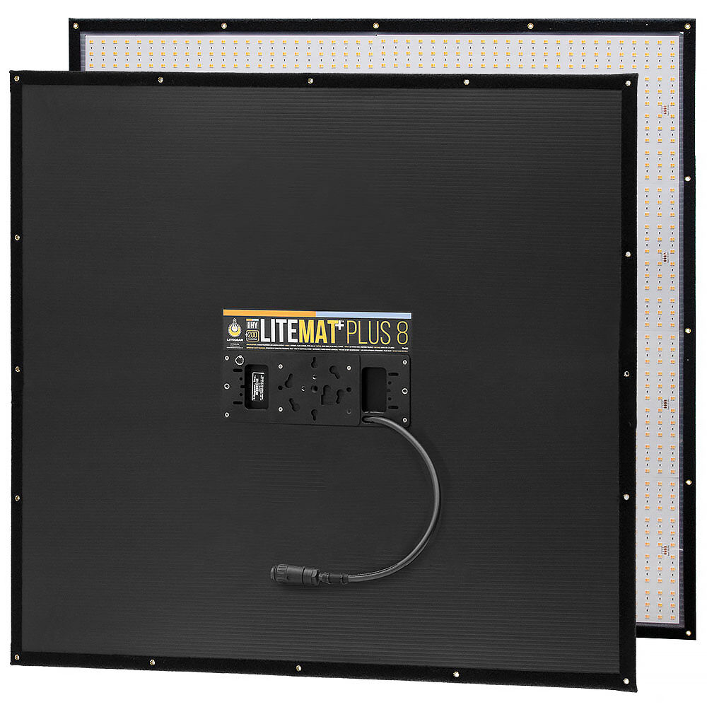 Litegear LiteMat Plus 8 Bi-Color LED Light Panel with LiteDimmer Plus