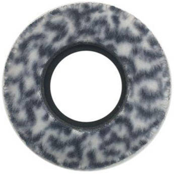 Bluestar Round Ultra Small Viewfinder Eyecushion (Fleece, Snow Leopard)