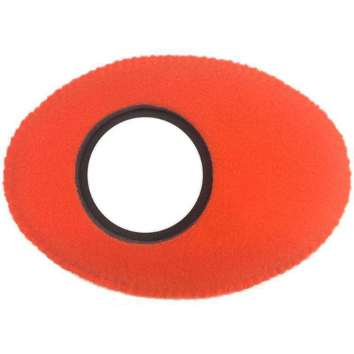 Bluestar Oval Extra-Large Viewfinder Eyecushion (Fleece, Orange)