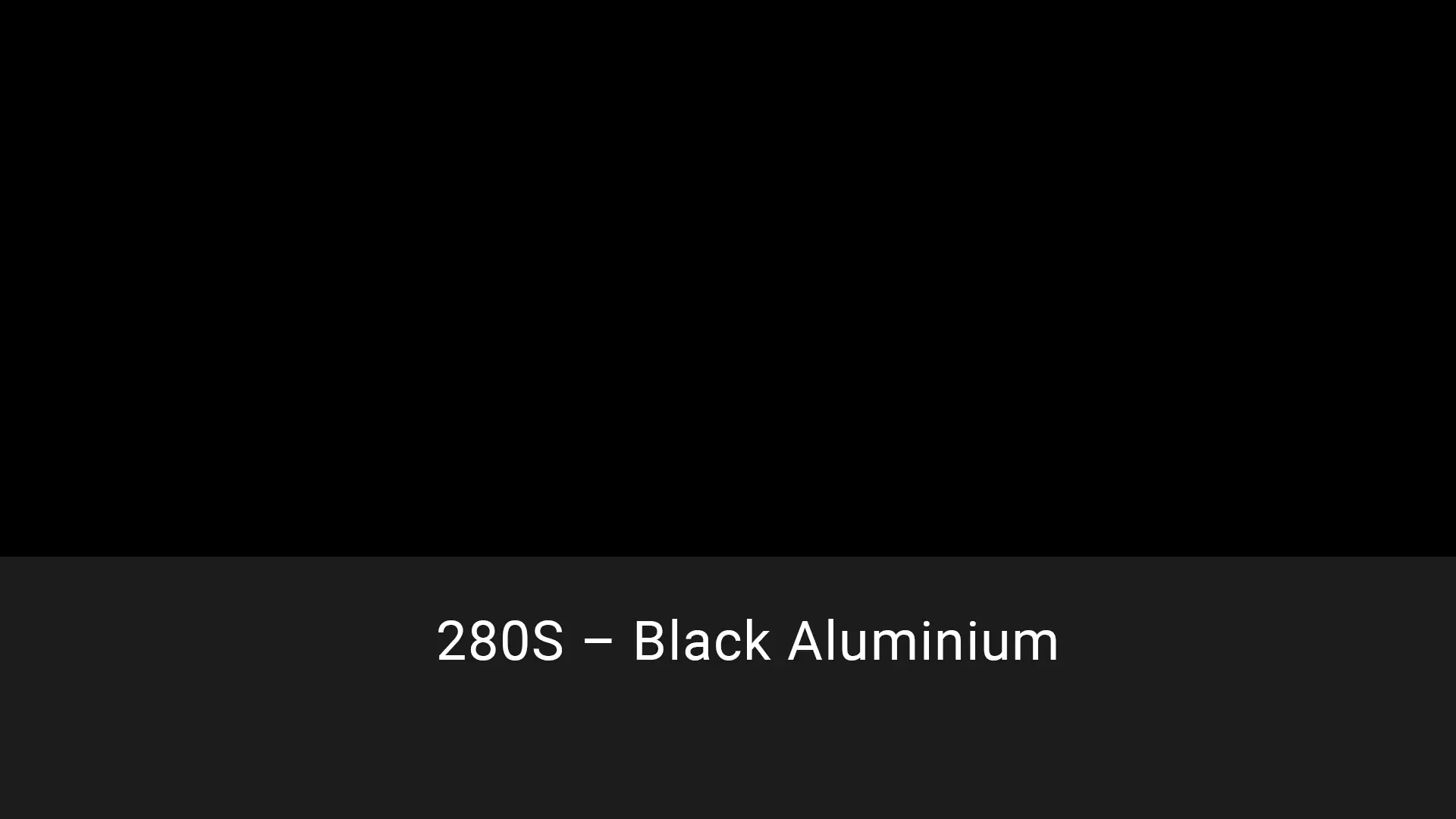 Cotech filters 280S Black Aluminium