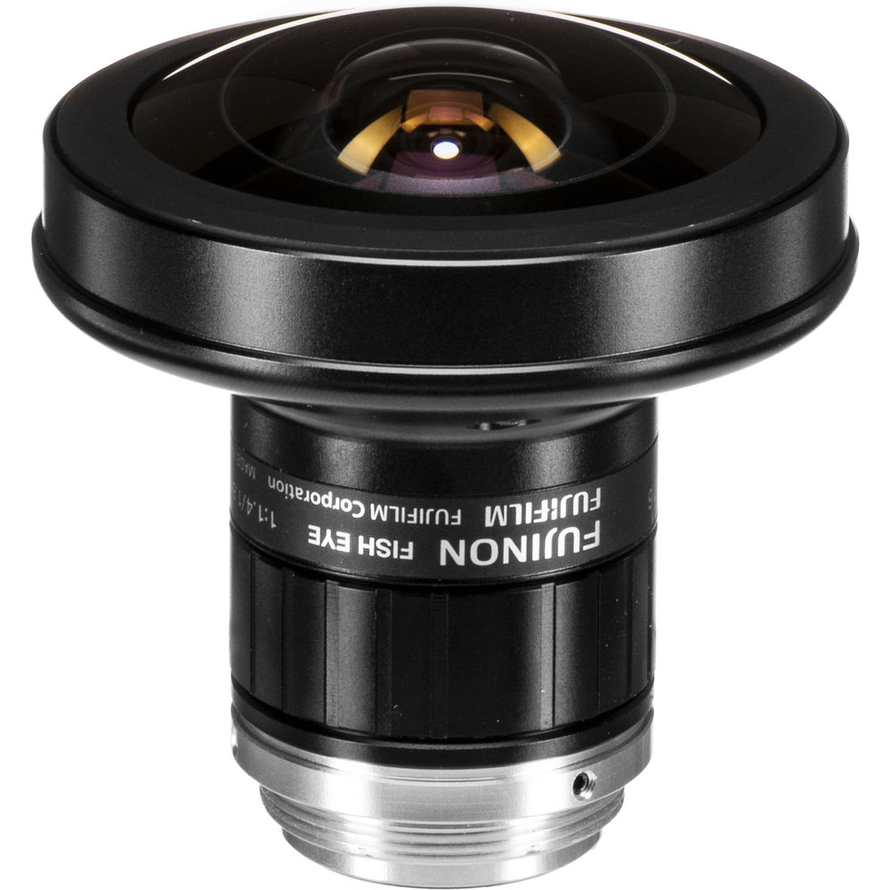 Fujinon FE185C057HA-1 2/3" 1.8mm F/1.4 C-Mount Fish-Eye Lens for 5 Megapixel Cameras