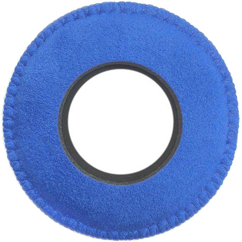 Bluestar Round Extra Large Suede Eyecushion (Blue)
