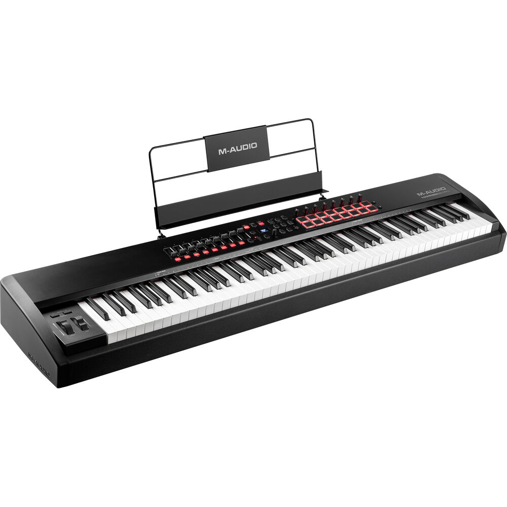 M-Audio Hammer 88 Pro 88-Key Graded Hammer-Action USB MIDI Controller with Smart Control and Auto-Mapping