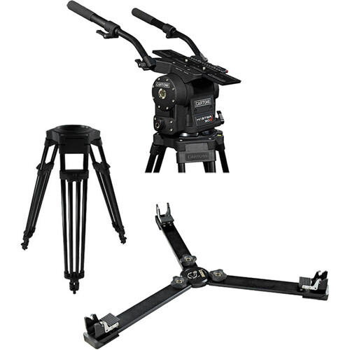 Cartoni Master 30 Head with K701 Tripod and Ground Spreader