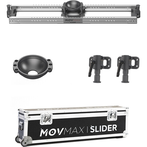 MOVMAX Camera Slider System with 150mm Bowl Mount (47.2")