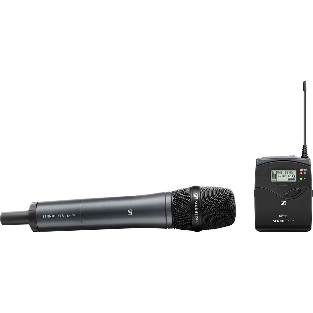 Sennheiser EW 135P G4 Camera-Mount Wireless Cardioid Handheld Microphone System (A1: 470 to 516 MHz)