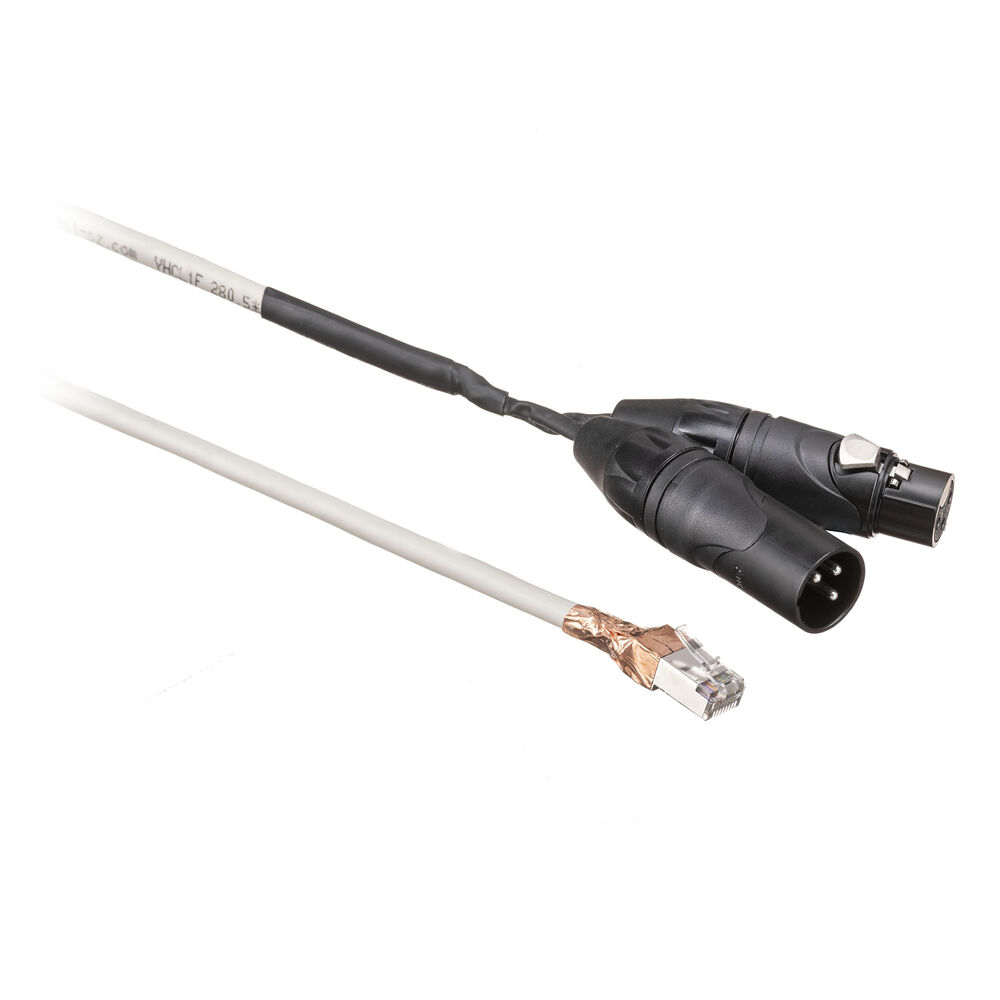Hollyland Ethernet to Dual XLR Cable for Cascading Hollyland Intercom Systems (6.6')
