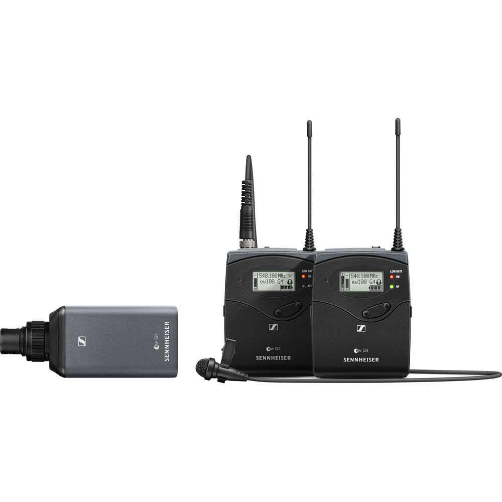 Sennheiser EW 100 ENG G4 Camera-Mount Wireless Combo Microphone System (A: 780 to 820 MHz)