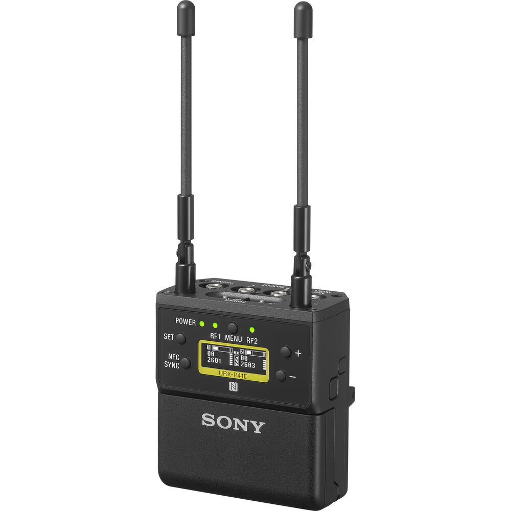 Sony URX-P41D Dual-Channel Camera-Mount Wireless Receiver (UC90: 941 to 960 MHz)