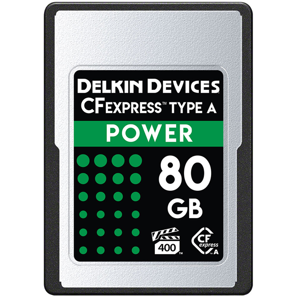 Delkin Devices 80GB POWER CFexpress Type A Memory Card