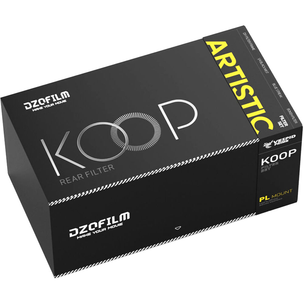 DZOFilm Koop Rear Filter Kit for Vespid / Catta Ace PL-Mount Lenses (Artistic Set)