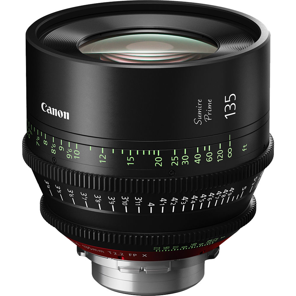 Canon 135mm Sumire Prime T2.2 (PL Mount, Feet)