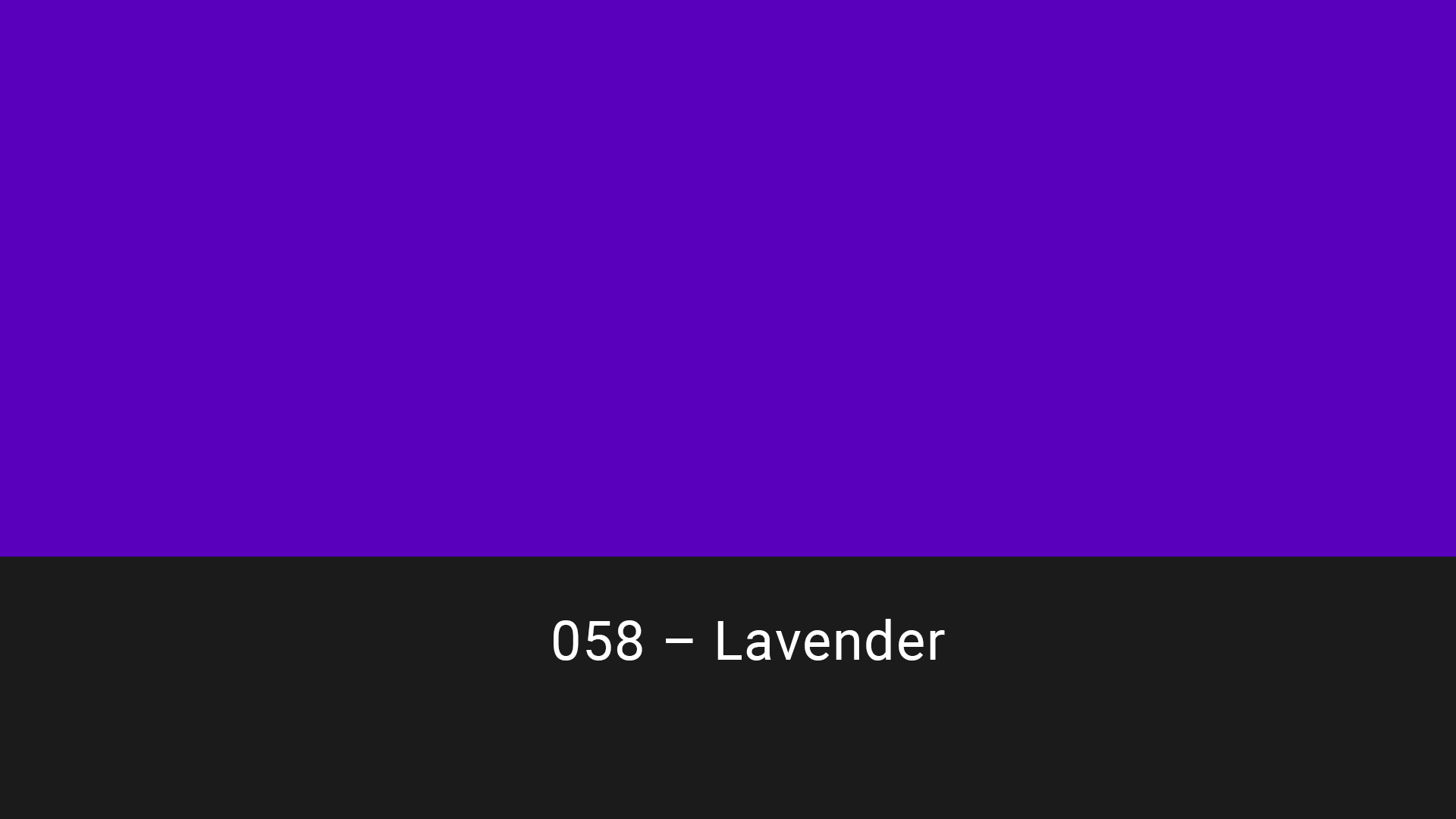Cotech filters 058 Lavender