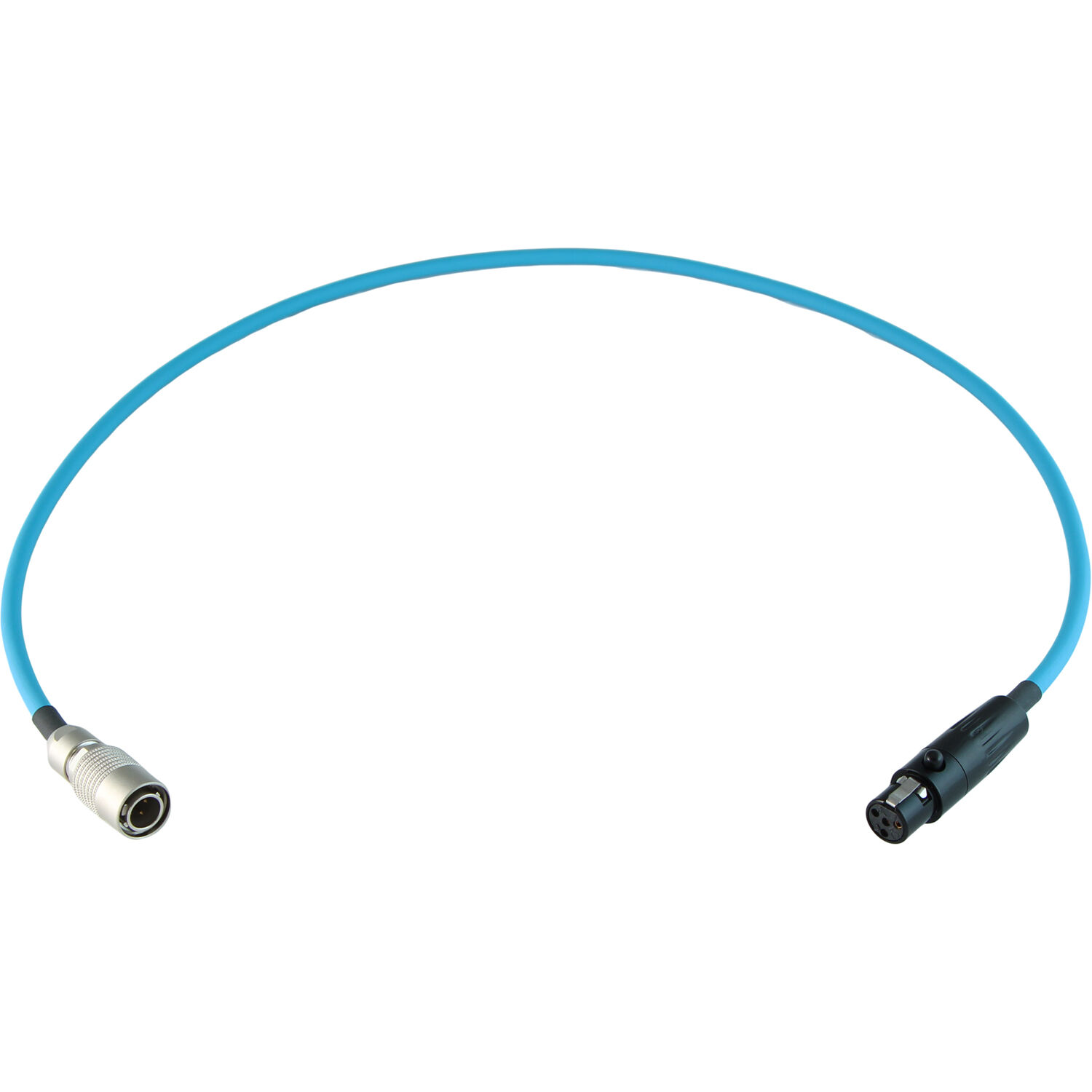 Cable Techniques BB-HRS-T4-18 Hirose 4-Pin to Straight TA4F DC Power Cable for Sound Devices Scorpio/888/833 (18")