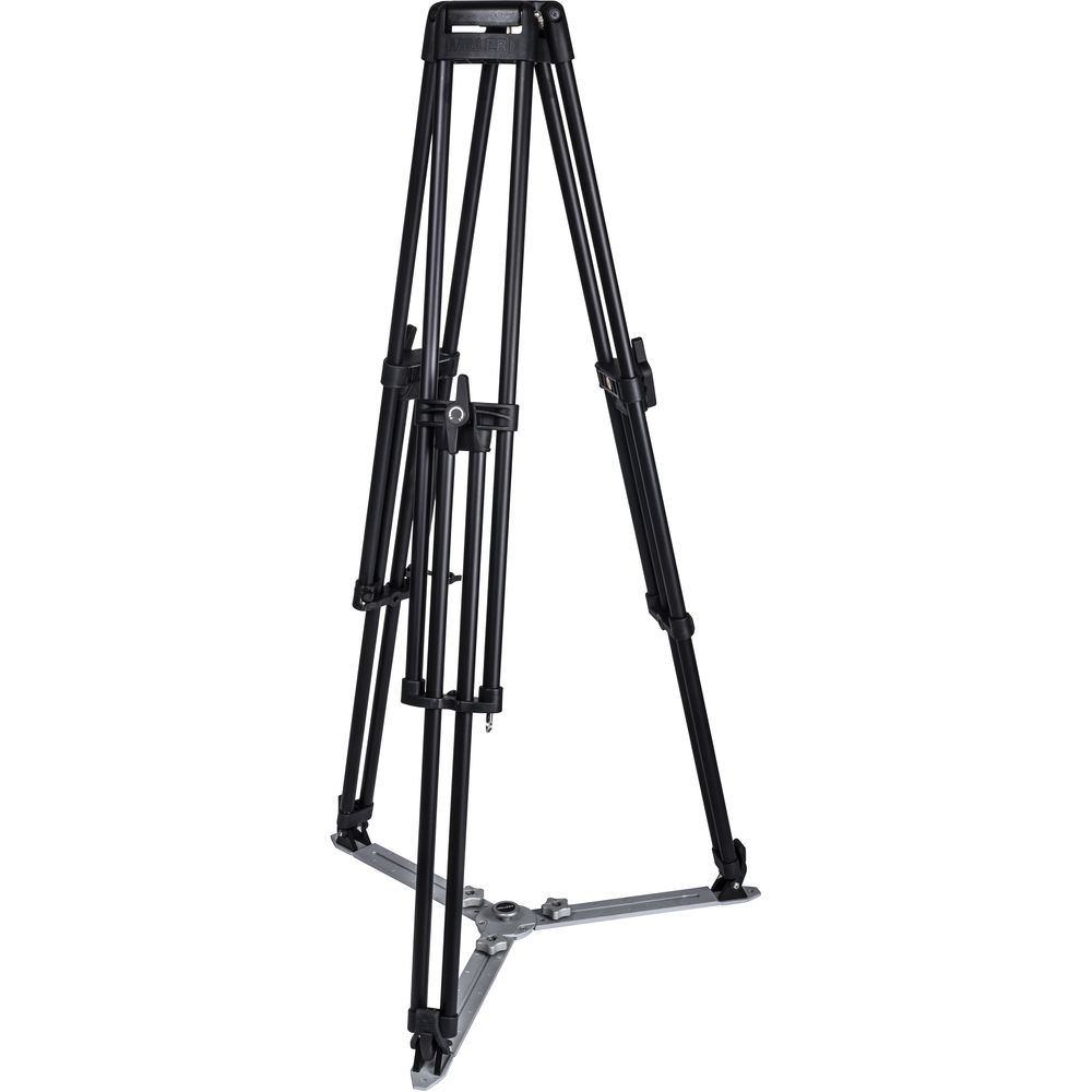 Miller HDC 100 1-Stage Tall Metal Alloy Tripod (Ground Spreader Ready)