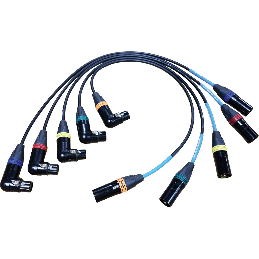 Cable Techniques CT-PXR-SET 18" Lectrosonics UCR Receiver Bag Cable (Set of 5)