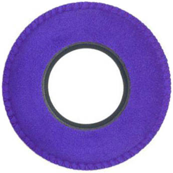 Bluestar Round Extra Small Ultrasuede Eyecushion (Purple)