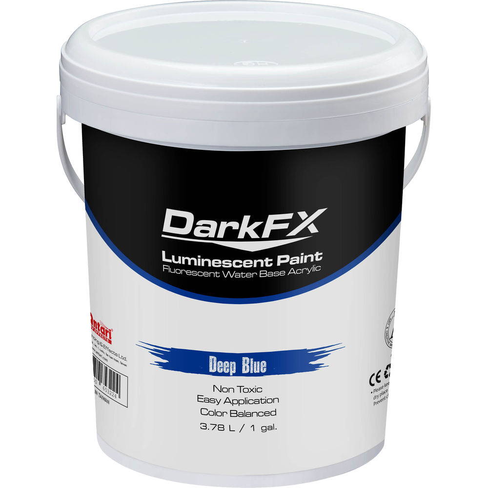 Antari DarkFX UV Paint (Deep Blue, 1 Gallon)