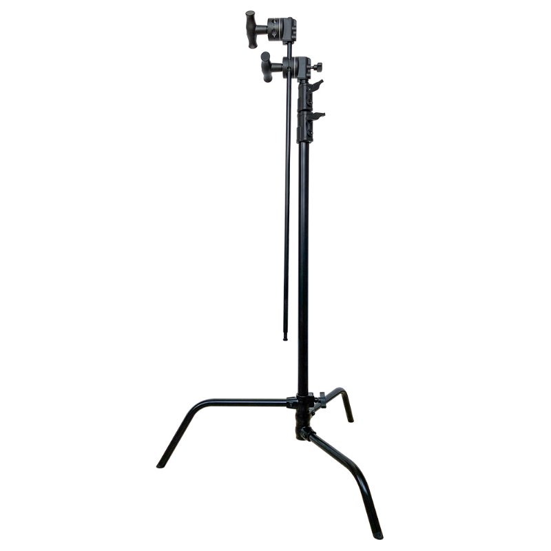 Kupo CL-40MKB / 40" C-STAND KIT WITH SLIDING LEG AND QUICK RELEASE SYSTEM (BLACK)