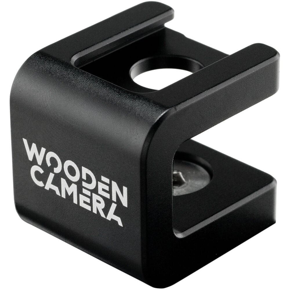 Wooden Camera Cold Shoe Riser Bracket (3/8"-16)