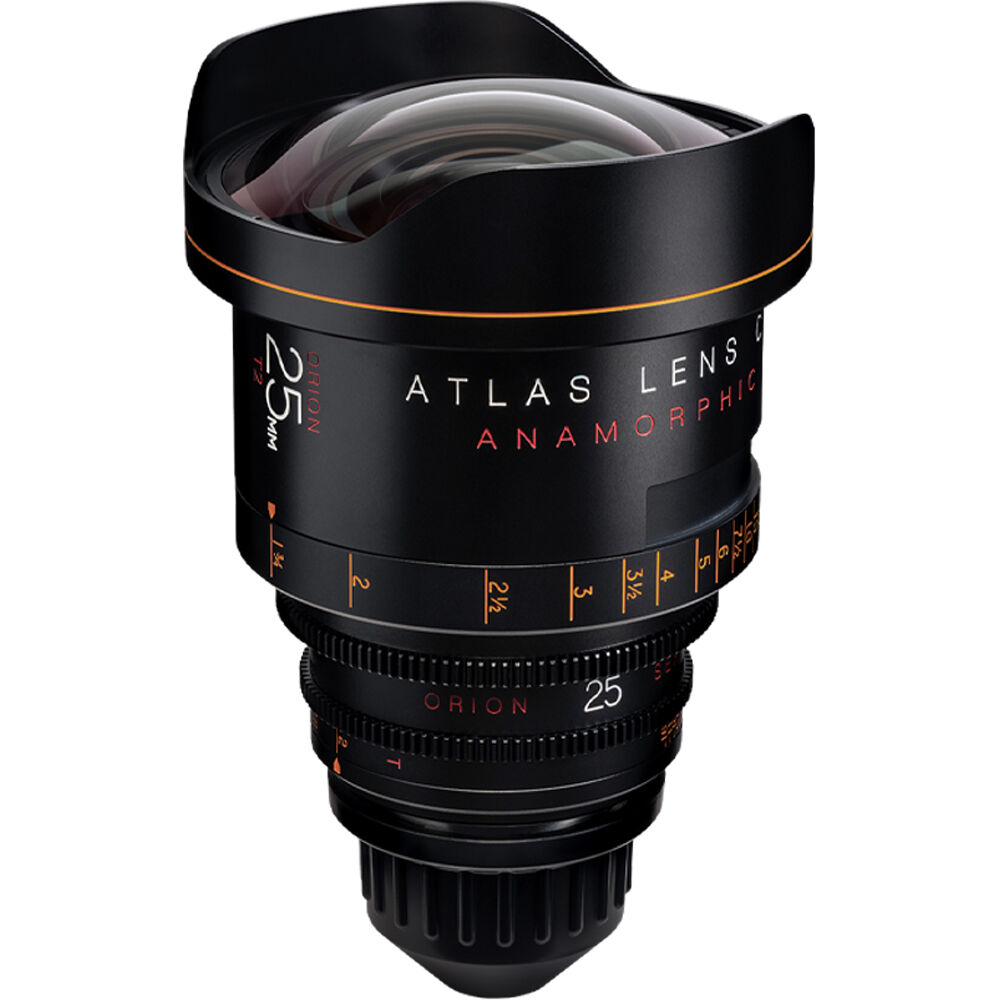 Atlas Lens Co. Orion 25mm T2 2x Anamorphic Prime Lens (PL Mount, Feet)