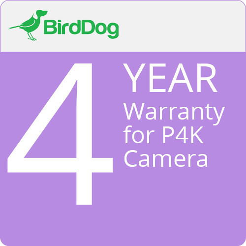 BirdDog Extended Warranty for P4K Camera (4 Years)