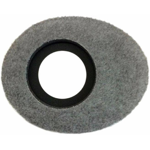 Bluestar Oval Large Viewfinder Eyecushion (Fleece, Gray)