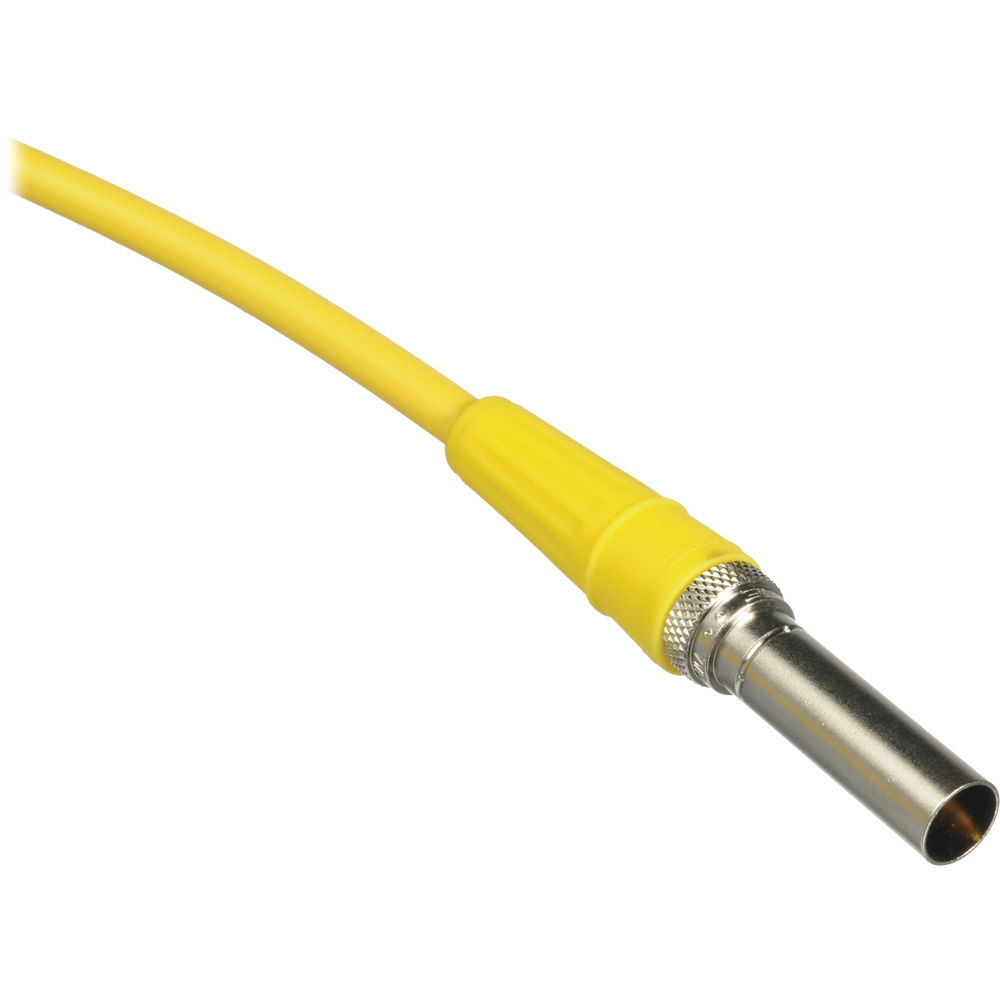 Canare Video Patch Cable - 6 ft (Yellow)