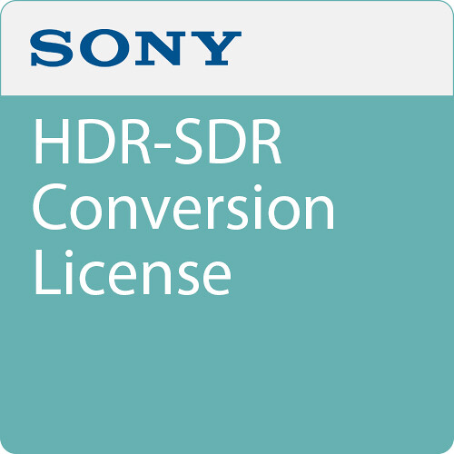 Sony HDR-SDR Conversion License