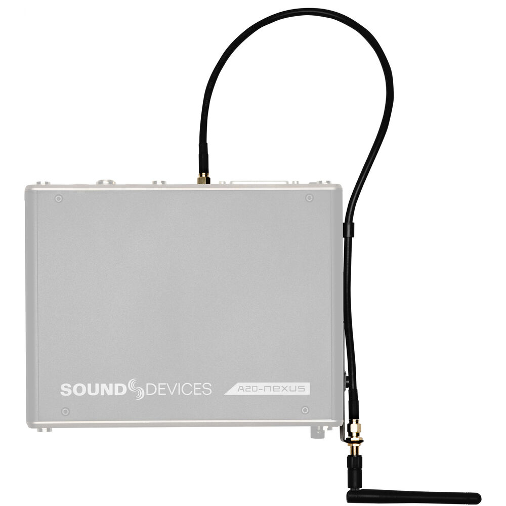 Sound Devices A20-2.4G Ant+Mount SMA Antenna with Mount and Cable for A20-Nexus (Single, 2.4 GHz)