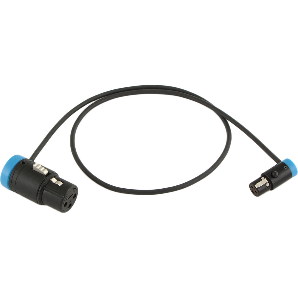 Cable Techniques CT-LPS-FX3T-18A Low-Profile LPXLR-3F to TA3F Cable (18", Blue)