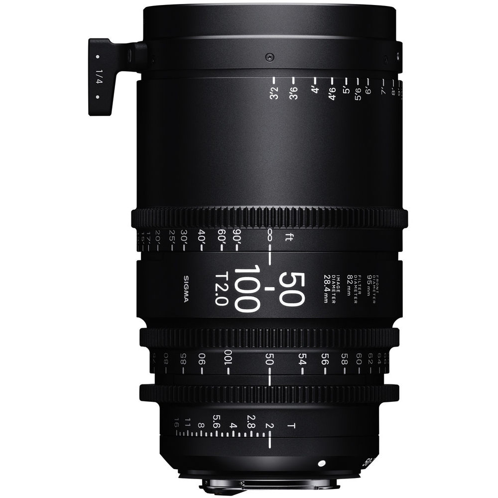 Sigma 50-100mm T2 High-Speed Zoom Lens (PL, Feet)