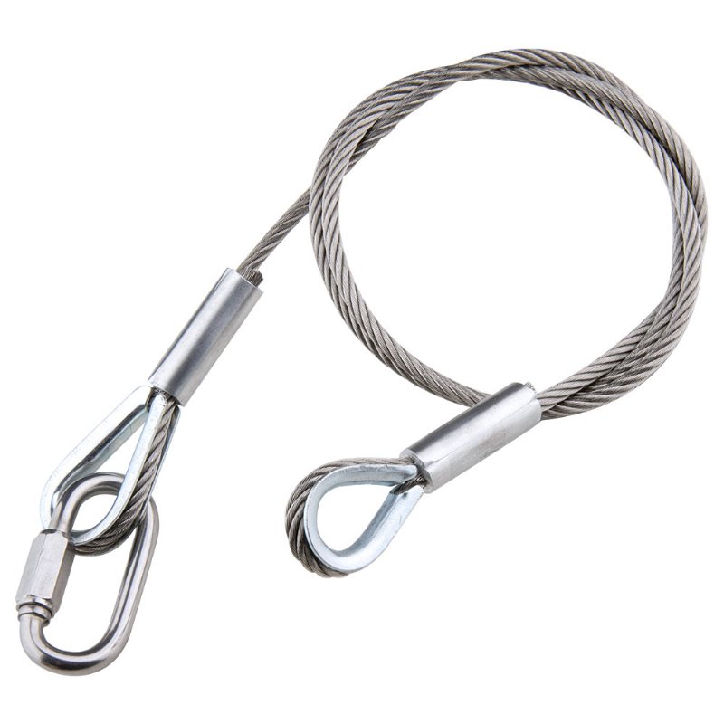 KUPO 100cm Safety Wire- 4.8mm Diameter (Stainless Steel)
