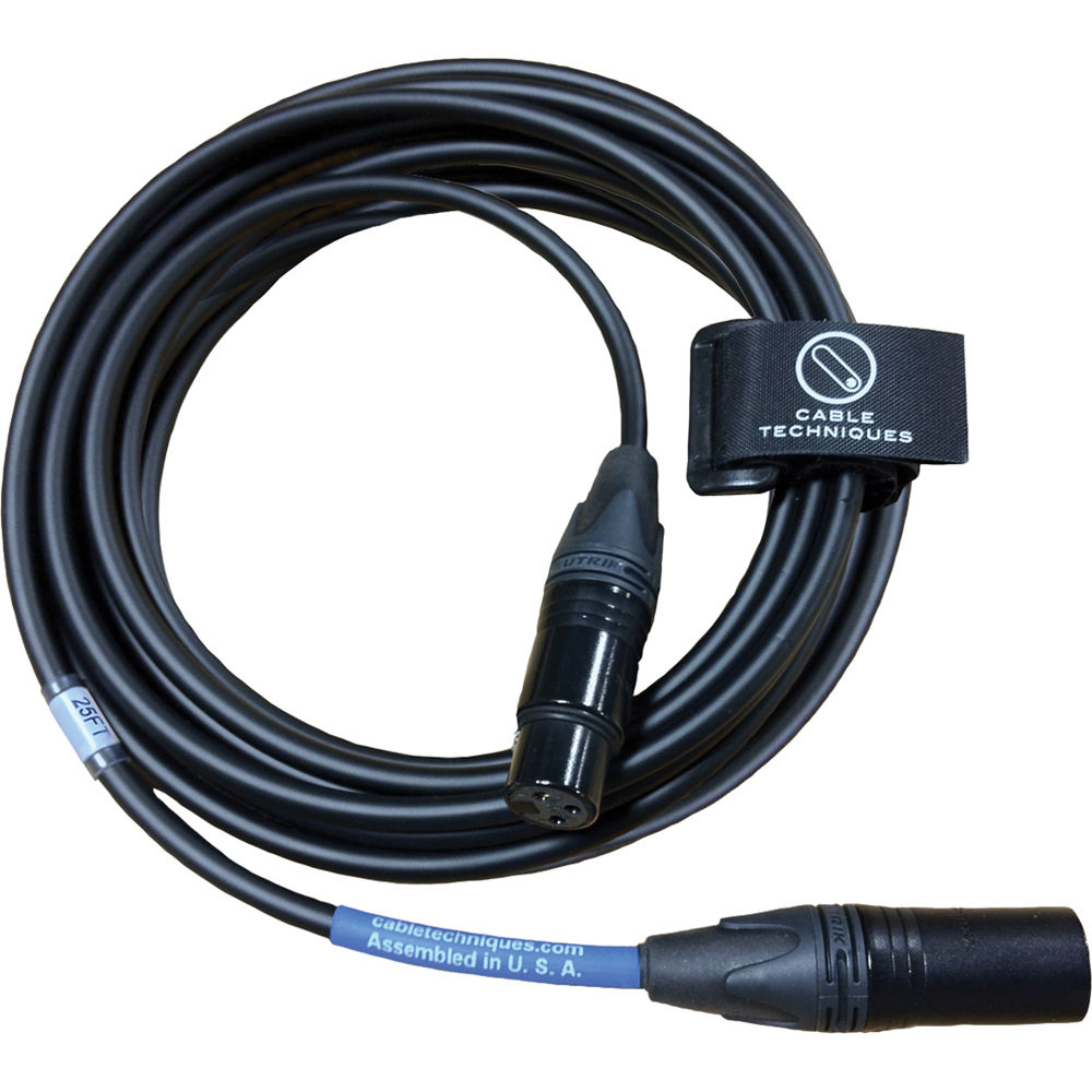 Cable Techniques CT-PX-325 Premium Microphone Cable - 25' (7.62m)