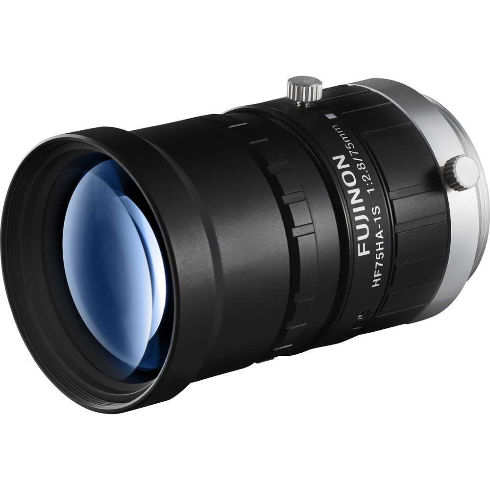 Fujinon 1.5MP 75mm C Mount Lens with Anti-Shock & Anti-Vibration Technology for 2/3" Sensors