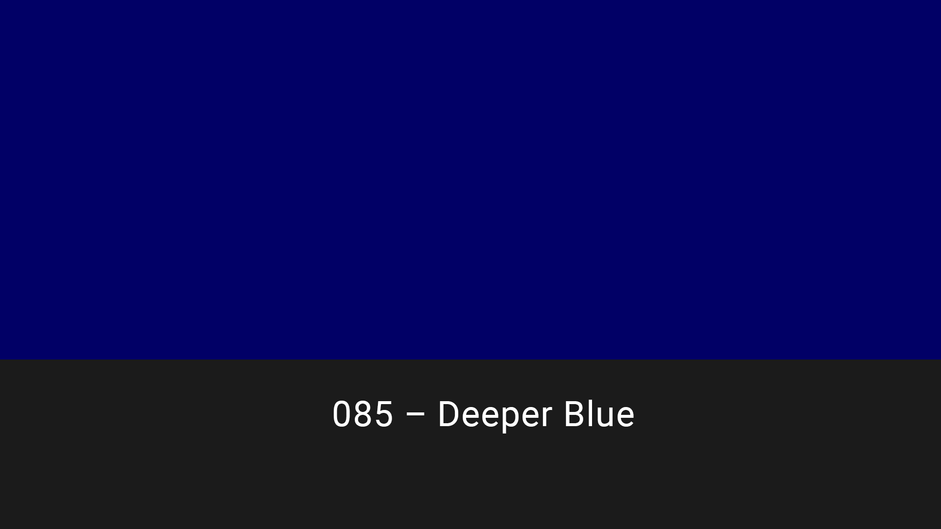 Cotech filters 085 Deeper Blue