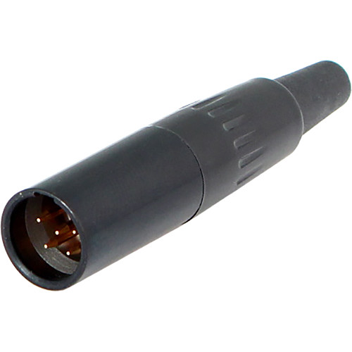 Cable Techniques CT-TA5M-K TA5M 5-Pin Male Mini-XLR Connector (Black)