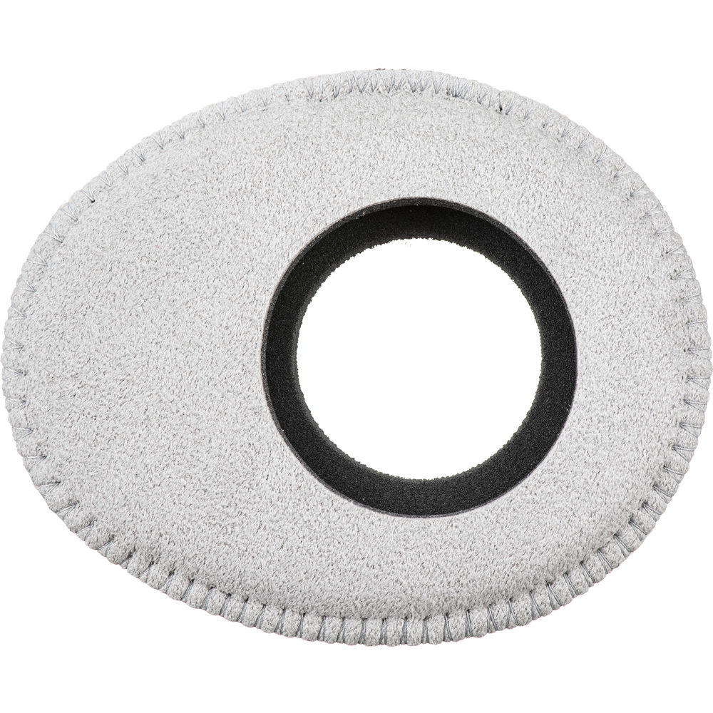 Bluestar Oval Large Viewfinder Eyecushion (Ultrasuede, Gray)