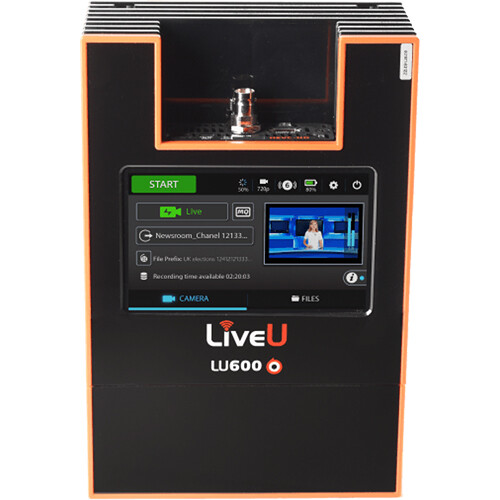 LiveU LU600 with HEVC-HD Video Card
