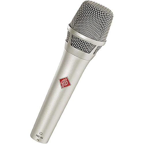 Neumann KMS104 - Cardioid Handheld Condenser Stage Microphone (Nickel)