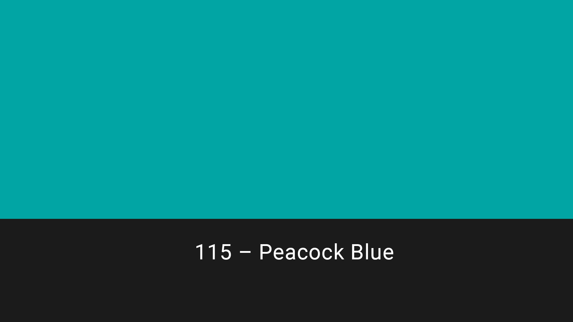 Cotech filters 115 Peacock Blue