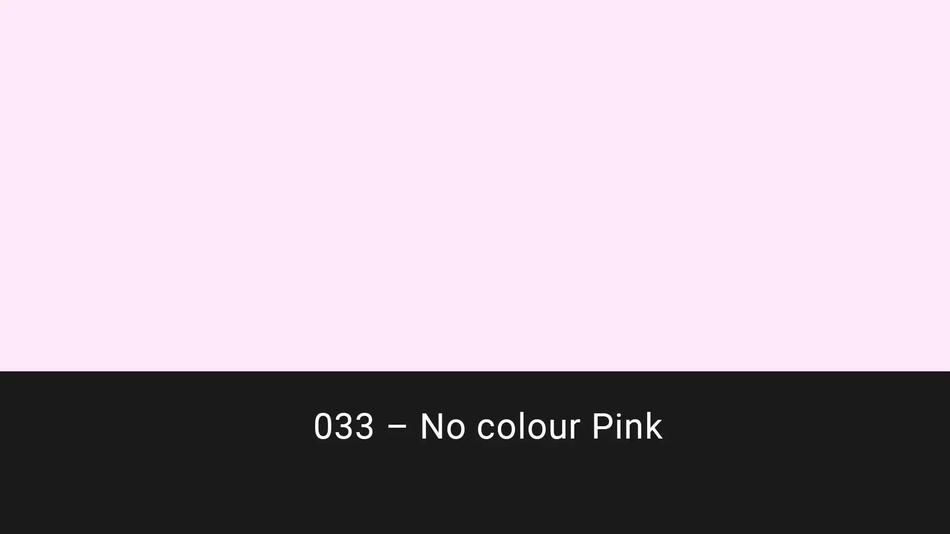 Cotech filters 033 No Colour Pink