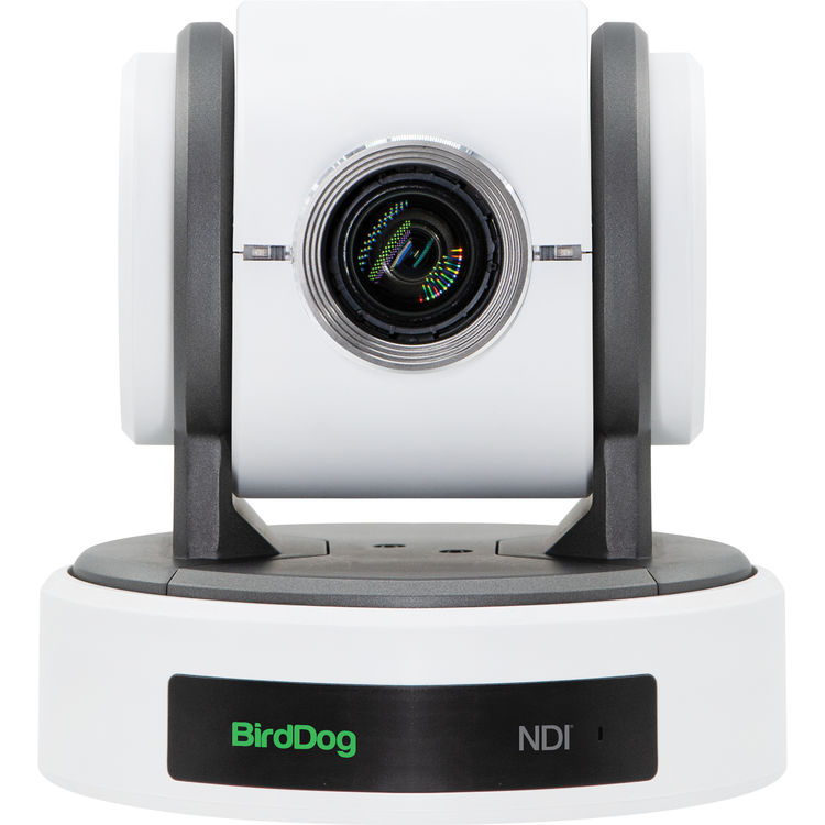 BirdDog P100 1080p Full NDI PTZ Camera (White)