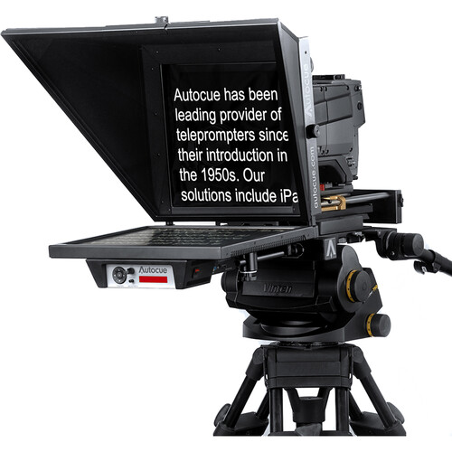 Autocue Master Series 20" SDI Prompter Kit with Medium Hood and Pro Plate