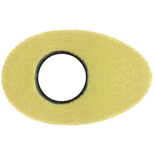 Bluestar Oval Long Viewfinder Eyecushion (Fleece, Khaki)